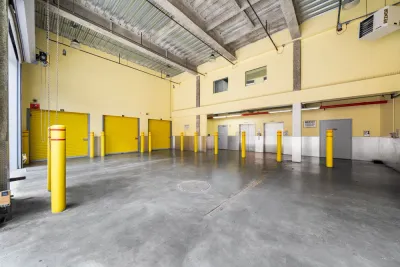 indoor unloading bay