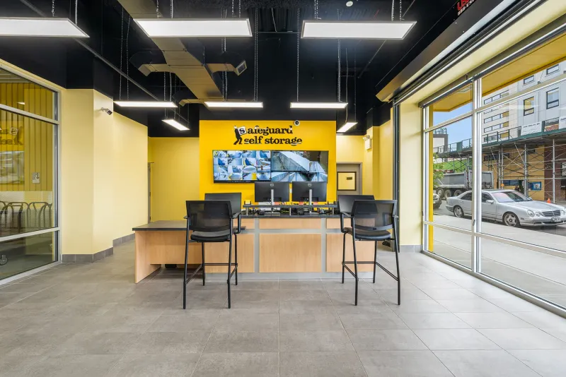 self storage front desk